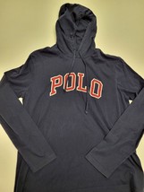 Polo Ralph Lauren Navy Blue hoodie Size Medium Mens - £17.01 GBP