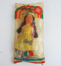New Vintage Nationality Dolls With Blinking Eyes France Sealed Made Hong Kong - £7.62 GBP