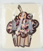 3d Rose Camouflage Pattern Cupcake Double Toggle Switch Cover - £7.09 GBP