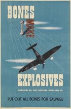 WW2 World War 2 Propaganda Poster Art Print Metal Sign 12x8in Vintage Ol... - $34.85 CAD