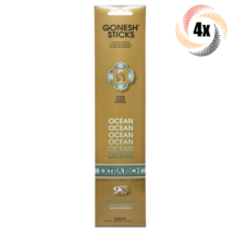 4x Packs Gonesh Extra Rich Incense Sticks Ocean Scent | 20 Sticks Each - $19.53 CAD