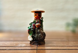 Vintage Japanese Wooden Kokeshi Doll-Lady &amp; girl Figurine-Traditional Craft Folk - £48.16 GBP