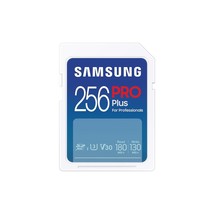 Samsung Pro Plus Full Size 256GB Sdxc Memory Card, Up To 180 MB/s, Full Hd &amp; 4K - £41.07 GBP