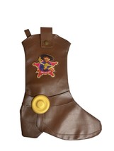 Disney Pixar Toy Story  JESSIE Cowboy Boot Faux Leather Christmas Stocki... - $19.79