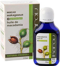 Ikarov Macadamia Oil 100% Natural Pure Essential 1oz/30ml - £3.15 GBP