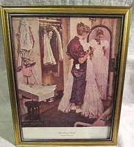 Norman Rockwell Retro Art Print &quot;The Prom Dress&quot; - £16.43 GBP