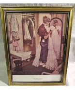 Norman Rockwell RETRO ART PRINT &quot;The Prom Dress&quot; - £16.16 GBP