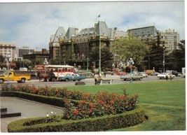 British Columbia Postcard Victoria Empress Hotel Former Canadian Pacific Hotel - £2.33 GBP
