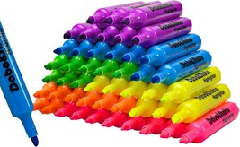 Dabo And Shobo Highlighters Set Of 48, Colored Markers, And A Lovely Com... - $31.96