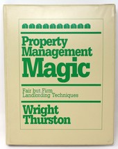 Property Management Magic By Wright Thurston - MANUAL &amp; Cassettes - Comp... - $44.54