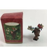 Hallmark Keepsake Christmas Ornament 2001 Moose&#39;s Merry Christmas - $12.86