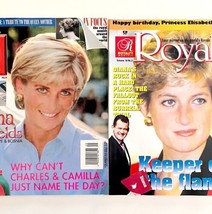 Royalty Mag Princess Diana Of Wales Lot Of 2 Vintage Versace Murder RoyMag1 - £23.97 GBP