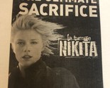 Tv Show La Femme Nikita Tv Guide Print Ad Peta Wilson Final Episode Tpa14 - $5.93