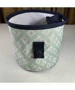 Thirty-One Brand One Oh-Snap Hangable Bin Sparkling Squares Retired Prin... - $9.95
