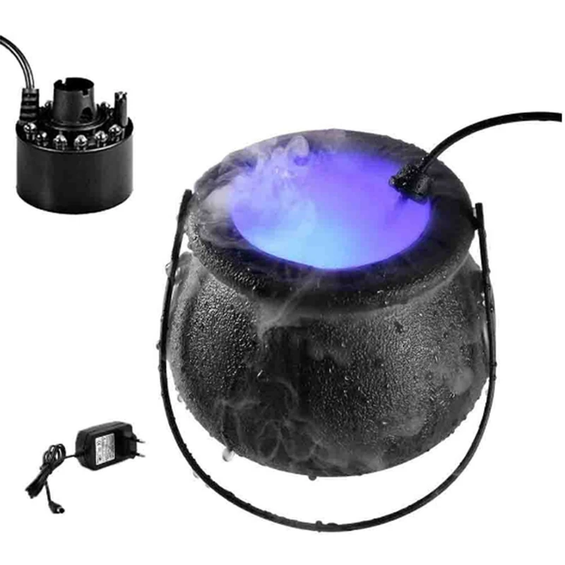 House Home Halloween Smoke Ahine LED Humidifier Fog Mist Maker Color Changing Wi - £36.92 GBP