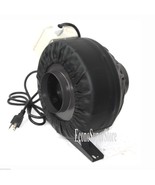 6&quot; Inline Hydroponic Ventilation Fan Air Blower 440 CFM - 2890 RPM 110v - £51.33 GBP