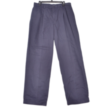 Izod Men&#39;s Navy Blue Dress Pants Size 34x32 Chino - $18.94