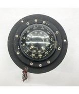 Vintage E.S. Ritchie &amp; Sons Inc Marine Compass Pembroke Mass 5” Light Works - $242.15 CAD