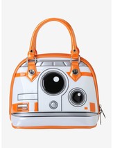 Loungefly Star Wars BB8 OG Heart Logo Top Handle Satchel Purse Bag NEW W... - $129.99