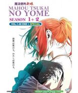 MAHOU TSUKAI NO YOME SEASON 1-2 VOL.1-48 END + SP DVD ENG DUB SHIP FROM USA - $51.41