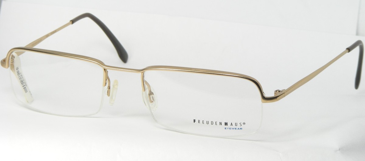 Occhiali FreudenHaus KNOX MGD MATT ORO Montatura In Titanio 53-18-140mm - $174.80