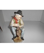 Vintage/Retro Homco Ardco  OLD MAN SHINING SHOES FIGURINE Japan Porcelain - $19.99