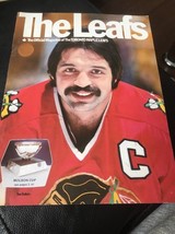 Terry Ruskowski Cover Program Toronto Maple Leafs vs Chicago Black Hawks... - £6.45 GBP