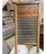 Vintage Busy Bee No. 16 2 Sided Wash Board Cabin Rustic Farm Decor 9” X 18” - €16,57 EUR