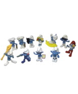 McDonalds Blue Smurfs Smurfette Handy Clumsy Panicky Figures 2011 Movie ... - $23.01 CAD