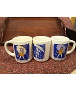 Vintage Set Of 3 Mortin Salt Mugs Collector 150 Years - $13.50
