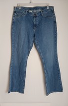 CARHARTT Curvy Fit Jeans Blue Stretch Denim WB014 36x32 Women&#39;s Size 16 - $346.33 MXN
