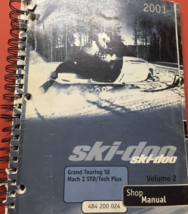 2001 Ski Doo Skandic Touring Se Mach Z Std Tech Plu Service Manual Oem 484200024 - £23.68 GBP