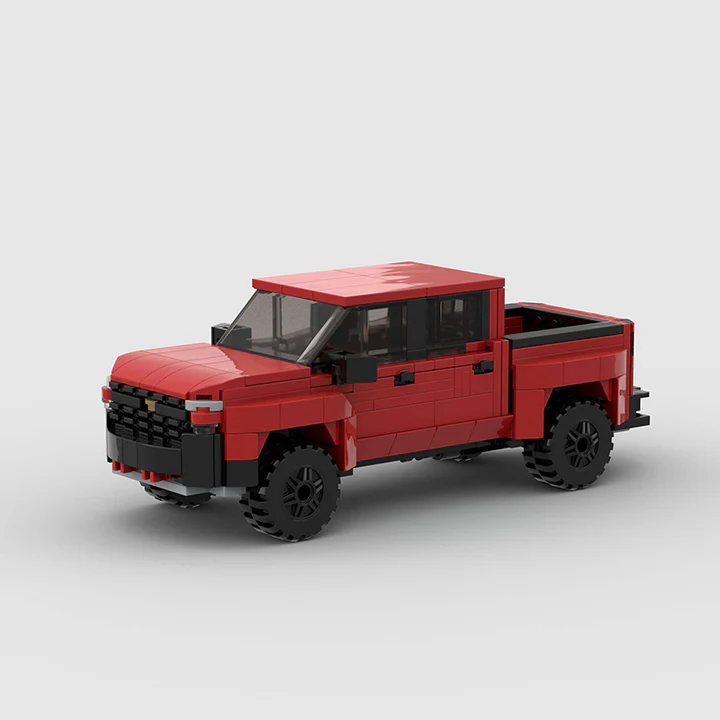 Chevrolet Silverado Pickup Truck Custom Car MOC - $36.62