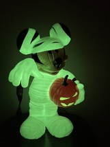 2022 Disney Parks Glow in the Dark MICKEY MOUSE Mummy Halloween Popcorn ... - $54.45