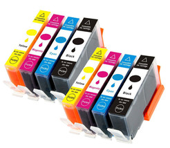 8Pk Ink Cartridges Combo For 564Xl 564 Officejet 4620 Deskjet 3520 3521 ... - £28.32 GBP