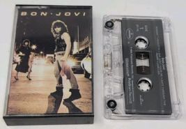 Bon Jovi Self Titled Cassette Tape Polygram Records Shot Through the Heart VTG - £6.25 GBP