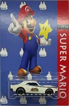 White &#39;69 Copo Chevy Camaro Custom Hot Wheels Super Mario Series  1 of 10 - $72.71