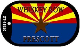 Whiskey Row Prescott Arizona Novelty Metal Dog Tag Necklace DT-11920 - £12.70 GBP