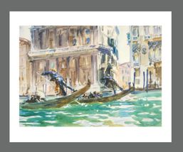 View of Venice John Singer Sargent Art Poster Print 11 x 9 in - £7.57 GBP