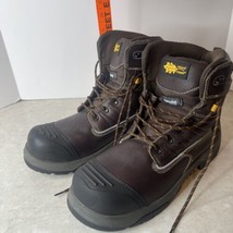 Field N Forest Mens 13 Leather Boots 9” Waterproof Steel Toe thinsulate ... - $36.12