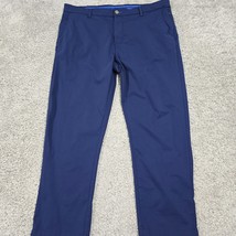 Twillory Pants Men&#39;s 38x30 (Fits 38x27) Blue Tailored Fit Performance Go... - £19.09 GBP