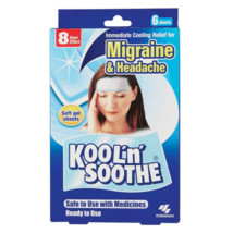 Kool ‘n’ Soothe Migraine &amp; Headache – 6 Soft Gel Sheets - £57.29 GBP