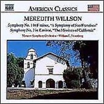 Meredith Wilson : Symphonies Nos. 1 &amp; 2 CD (1999) Pre-Owned - $15.20