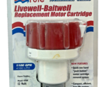 NEW - 47DR LIVEWELL BAITWELL REPLACEMENT MOTOR CARTRIDGE 1100GPH - 12 VO... - £30.99 GBP