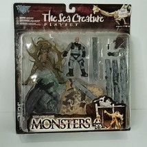 Monsters Series 2 The Sea Creature Action Figure Playset Head fell Off Damaged - £23.34 GBP