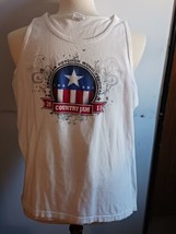 Country Jam 2011 Tank Top Anvil Size L Large Joe Diffie Zac Brown Band + More - $9.89