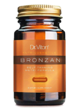 Bronzan Dr Viton 100% Natural and Organic - sunless tanning 30 capsules - £22.13 GBP