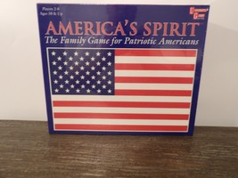 America&#39;s Spirit Board Game by University Games 2001 New Sealed Patriotic - £22.32 GBP