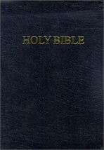 Holy Bible: Catholic Companion Edition for Adults Black Bonded Leather G... - $28.44