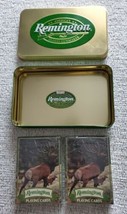 Collectible SEALED 98’ Remington Steel Tin 2 decks Playing Cards Limited Edition - £13.81 GBP